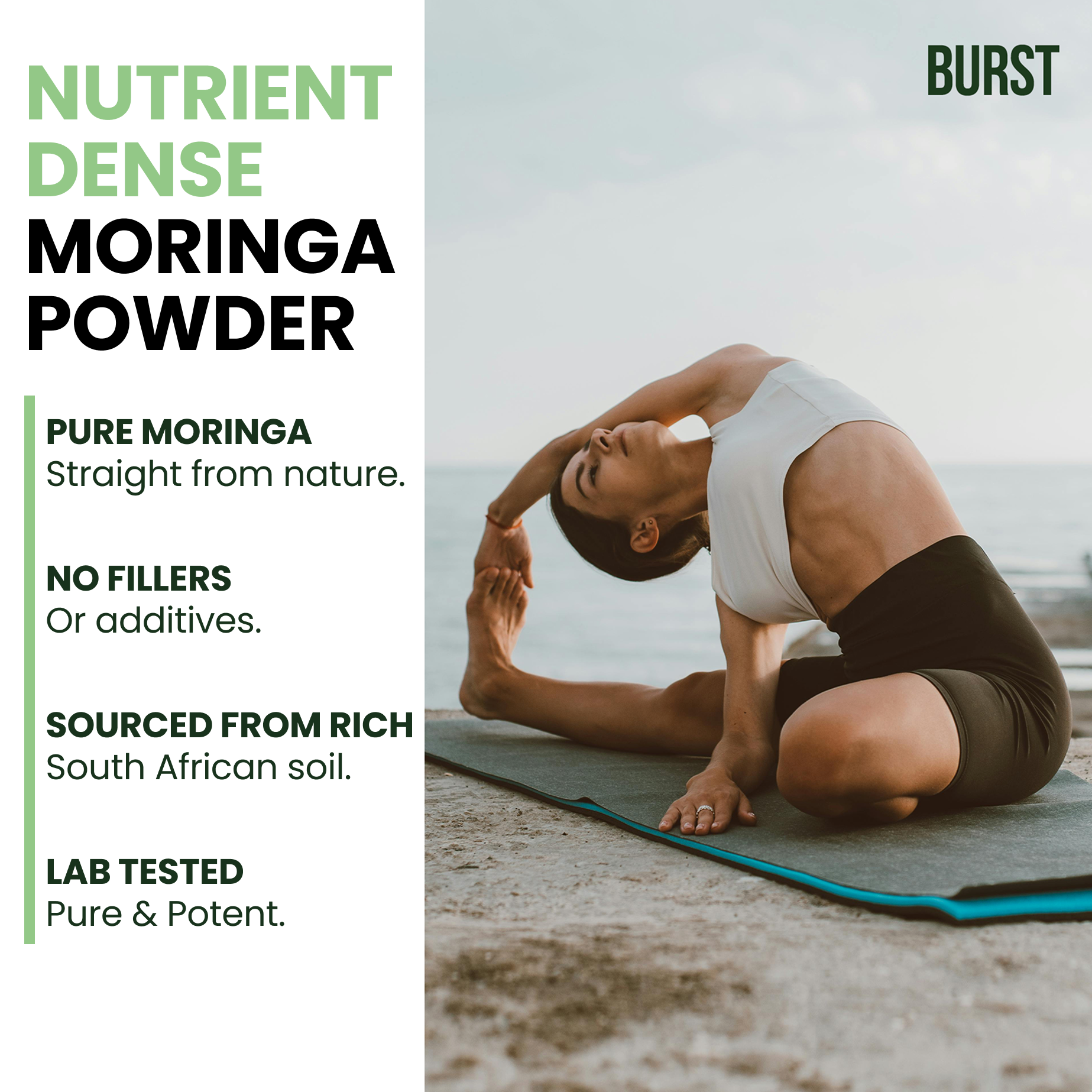 Organic BURST Moringa Powder