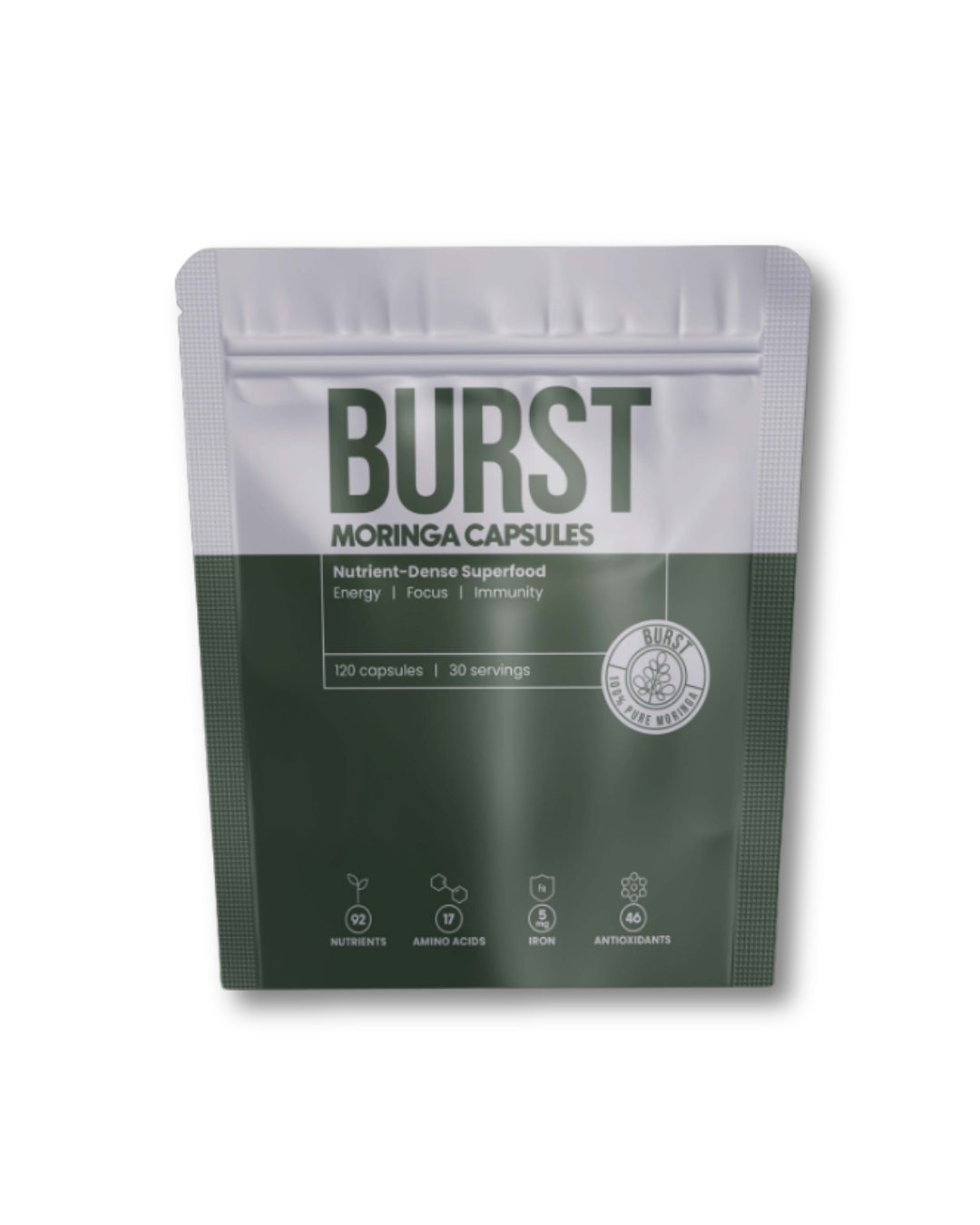 Moringa Capsules - 30 Day Supply