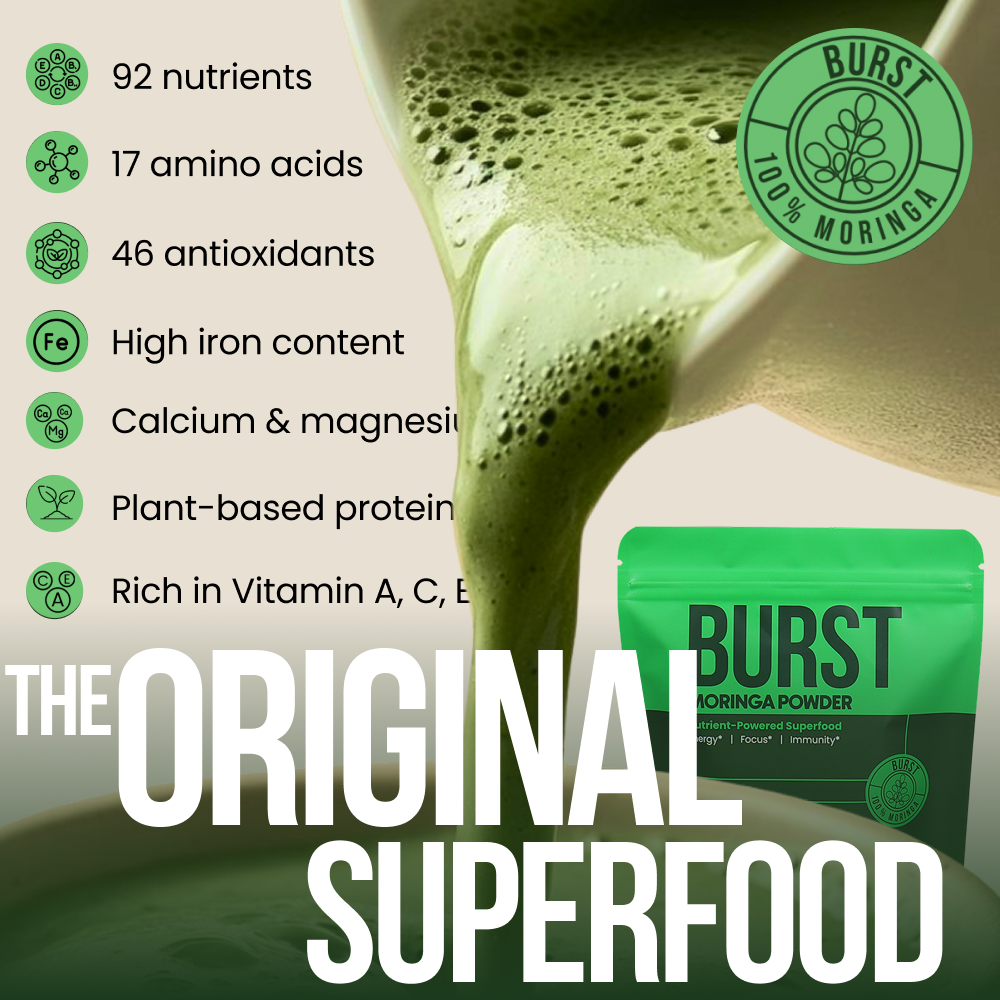 Organic BURST Moringa Powder